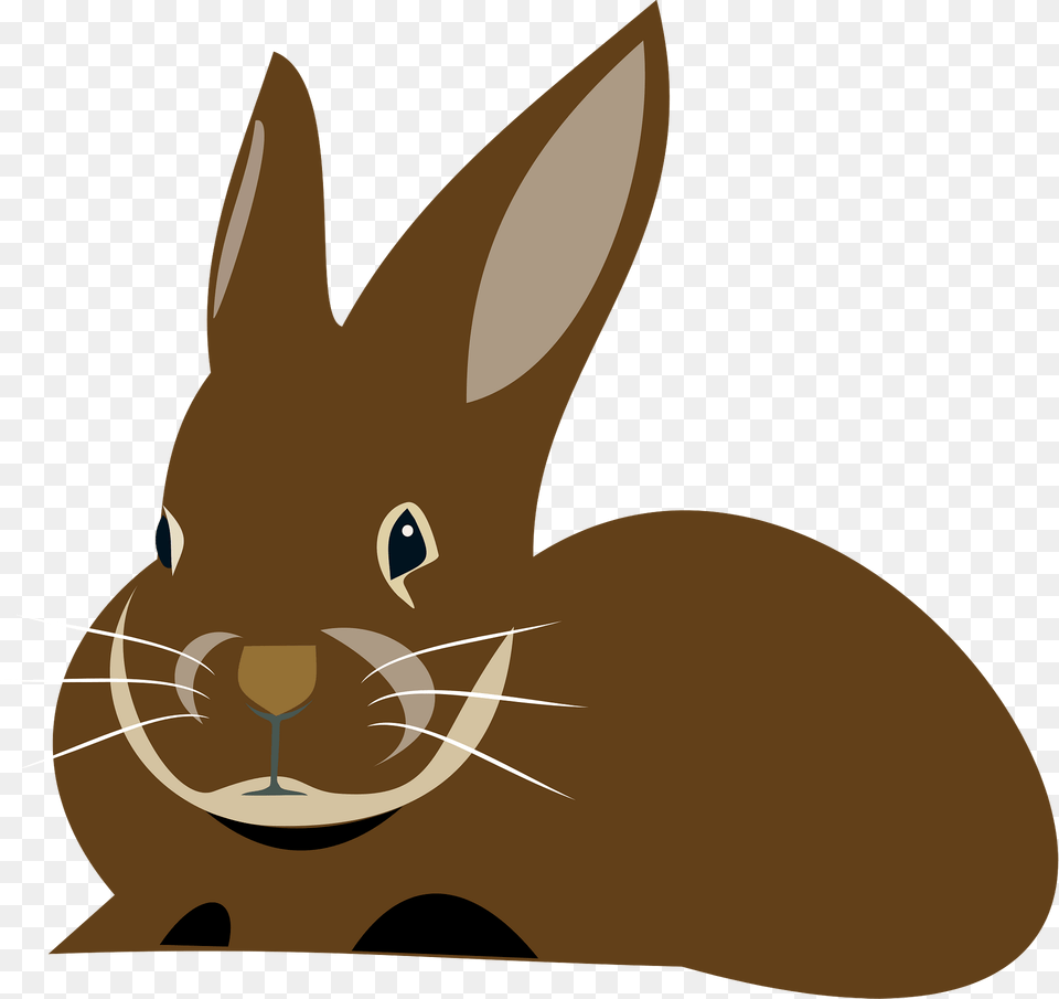 Brown Rabbit Clipart, Animal, Mammal, Hare, Rodent Free Png Download