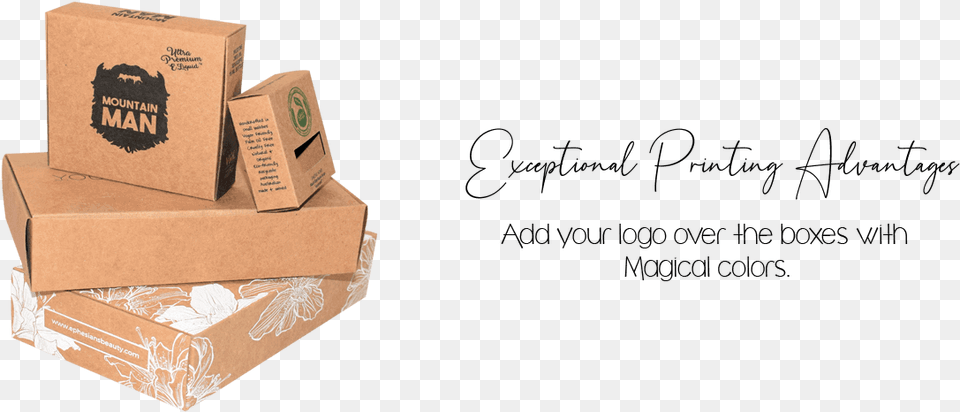 Brown Recycled Kraft Packaging Boxes Calligraphy, Box, Cardboard, Carton, Package Png