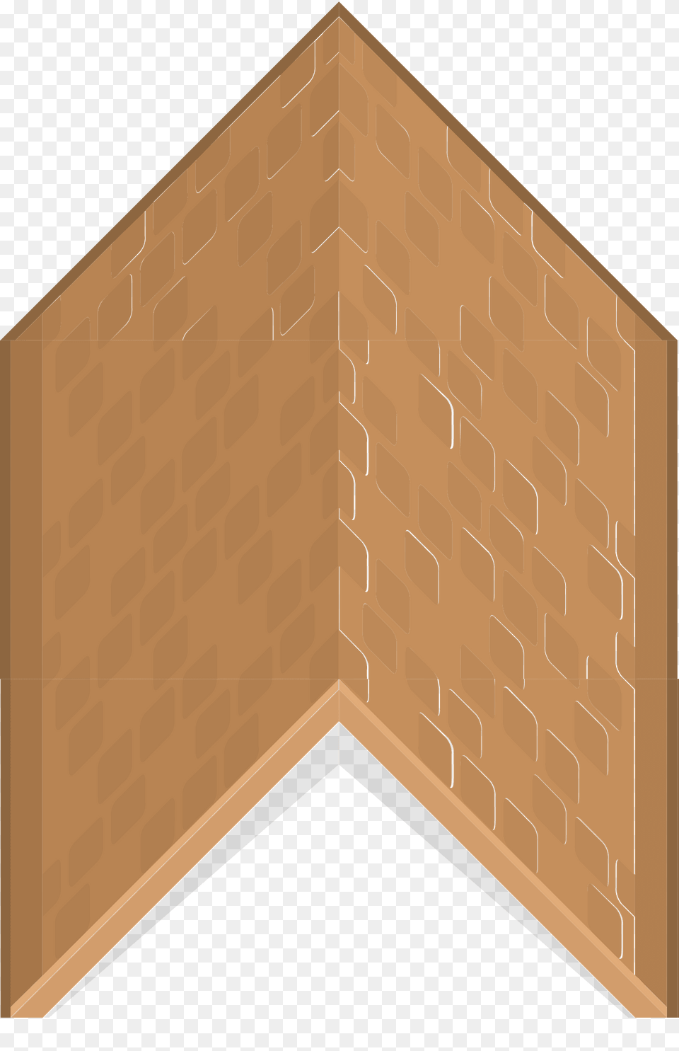 Brown Roof Clipart, Brick, Corner, Plywood, Wood Png Image