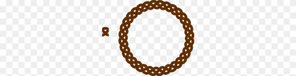 Brown Rope Border Clip Art, Accessories, Bracelet, Jewelry, Oval Png