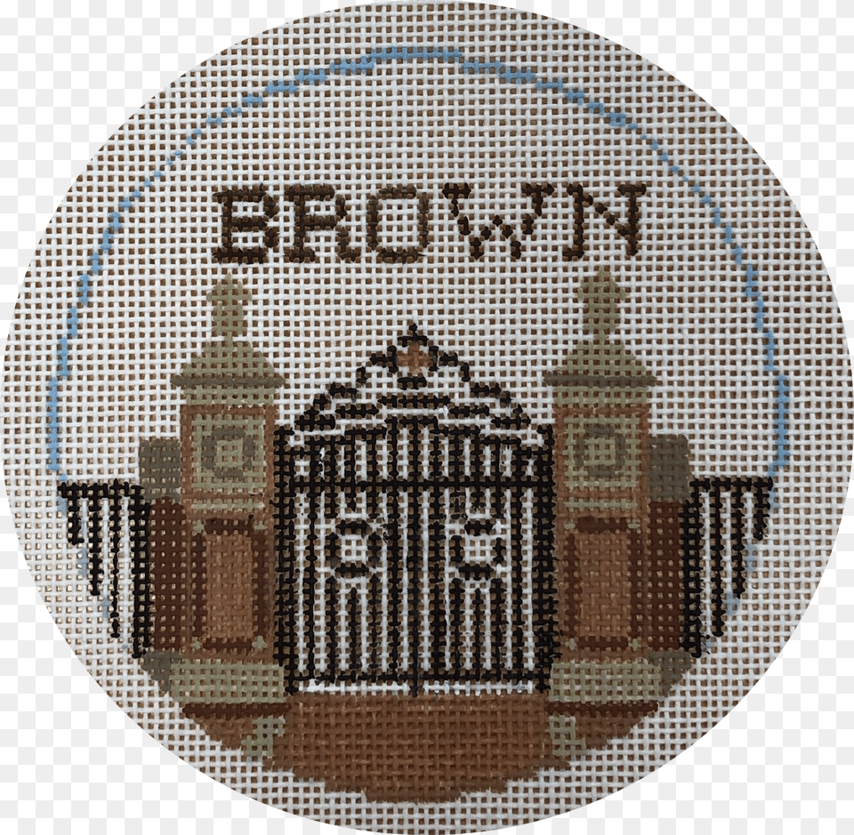 Brown Round Circle, Embroidery, Home Decor, Pattern, Stitch Free Png