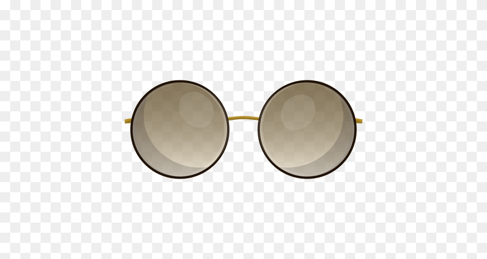 Brown Round Sunglasses, Accessories, Glasses, Jewelry, Locket Free Png