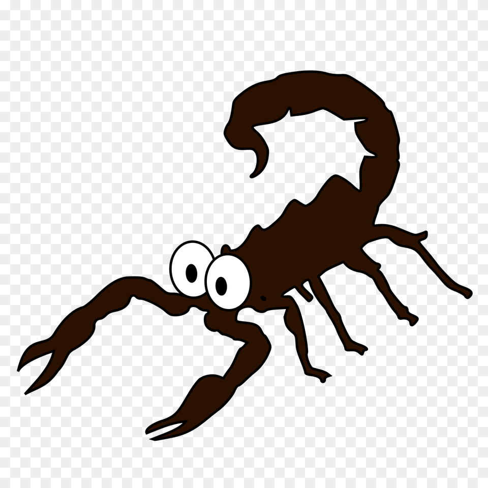 Brown Scorpion Vector Clipart, Animal, Invertebrate, Person Free Png Download