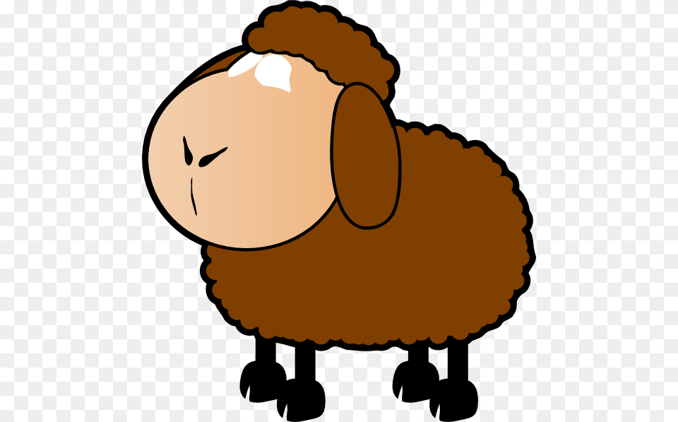 Brown Sheep Svg Clip Arts Sheep Clip Art, Livestock, Animal, Mammal, Baby Png