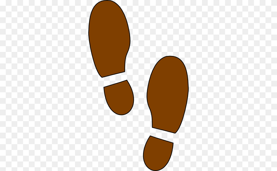 Brown Shoes Cliparts Download Clip Art, Footprint Free Png