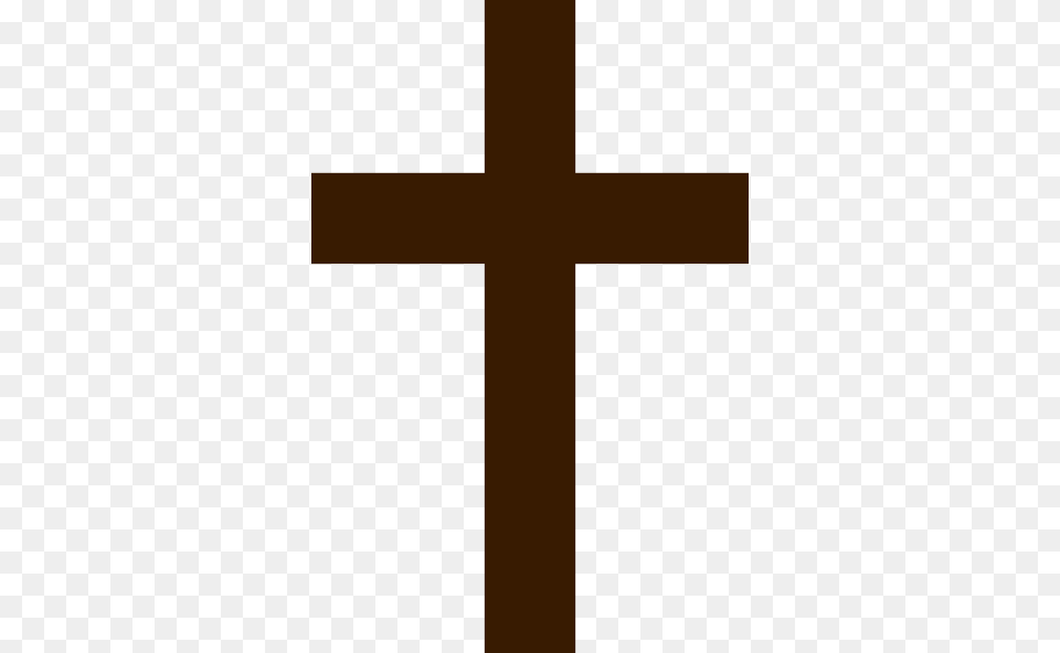 Brown Simple Cross Clip Art, Symbol, Sword, Weapon Png Image