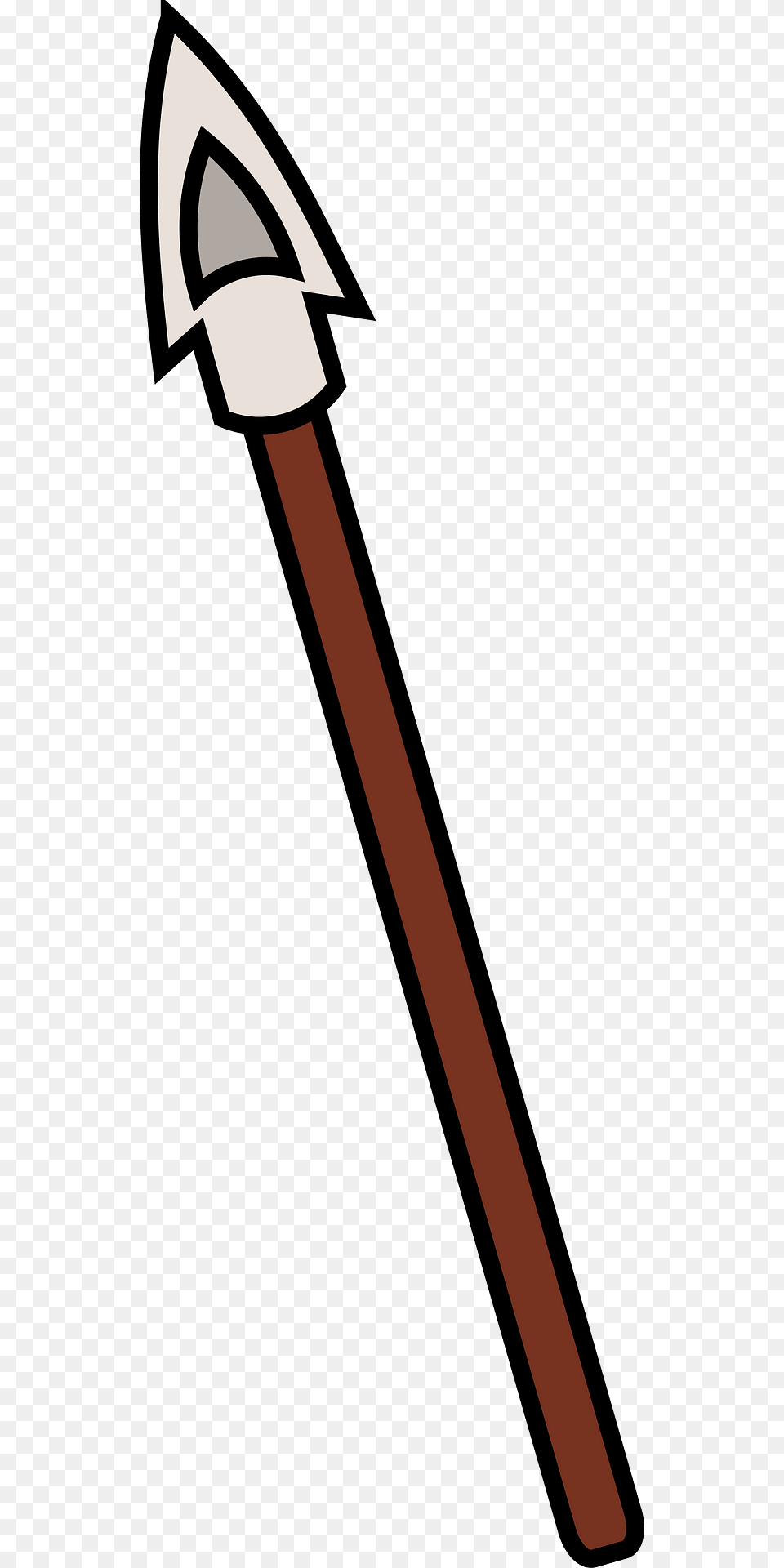 Brown Spear Clipart, Weapon Free Transparent Png