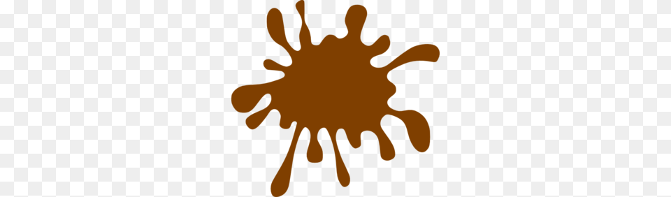 Brown Splat Clip Art I Will Paint A Cooler Clip, Person, Plant, Pollen, Flower Free Png Download