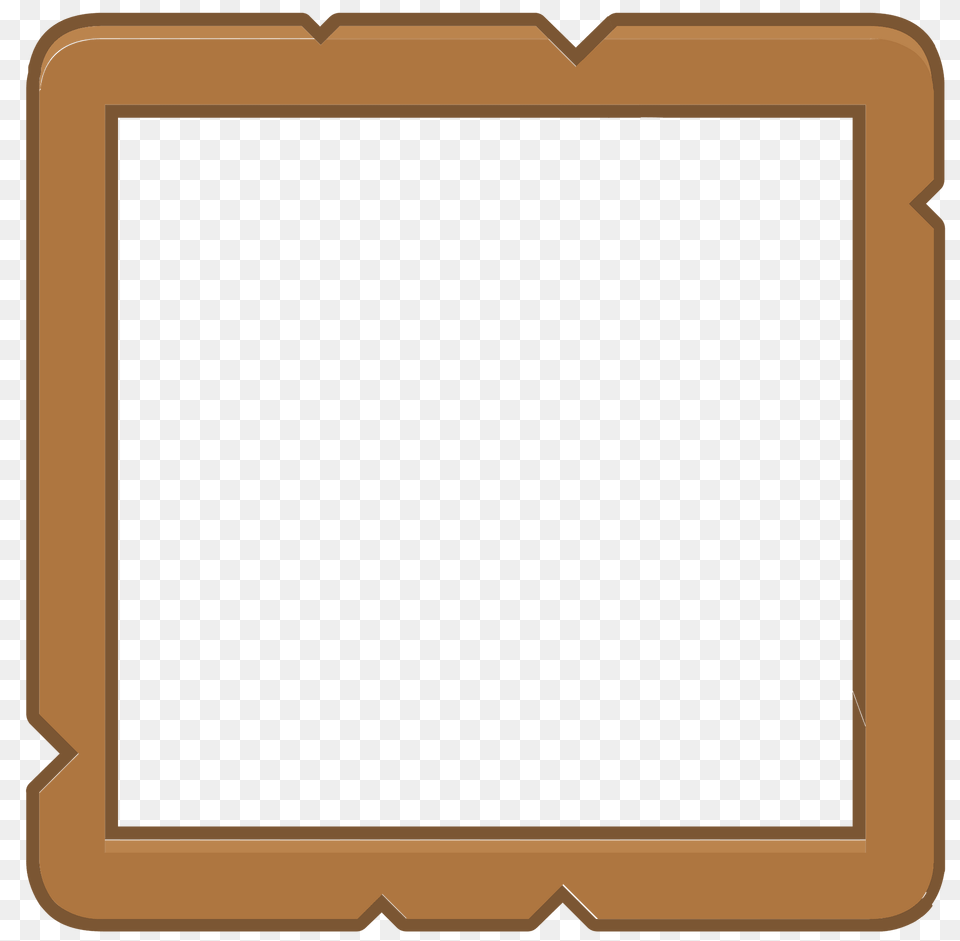 Brown Square Clipart, Blackboard Png Image