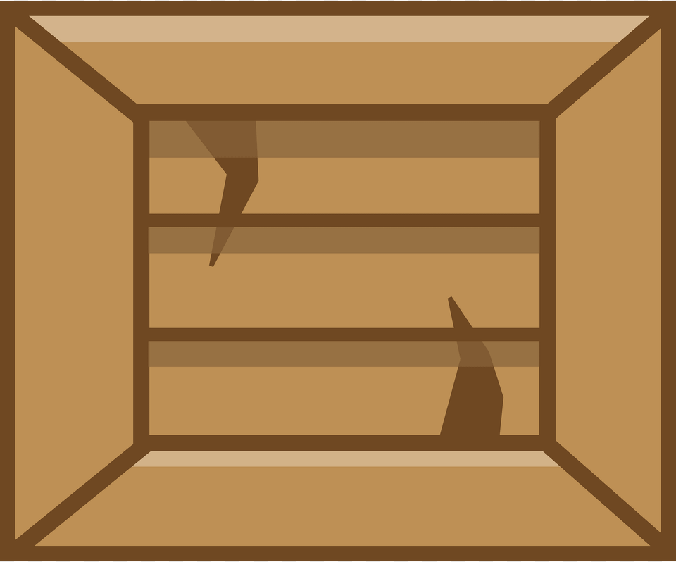 Brown Square Crate Clipart, Closet, Cupboard, Furniture, Cabinet Png Image