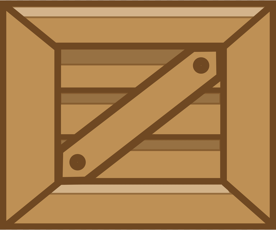 Brown Square Crate Clipart, Wood, Box, Drawer, Furniture Free Transparent Png
