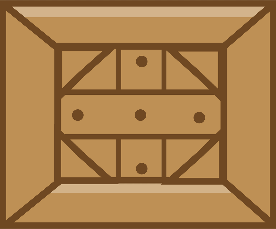 Brown Square Crate Clipart, Cabinet, Furniture, Indoors, Interior Design Free Png
