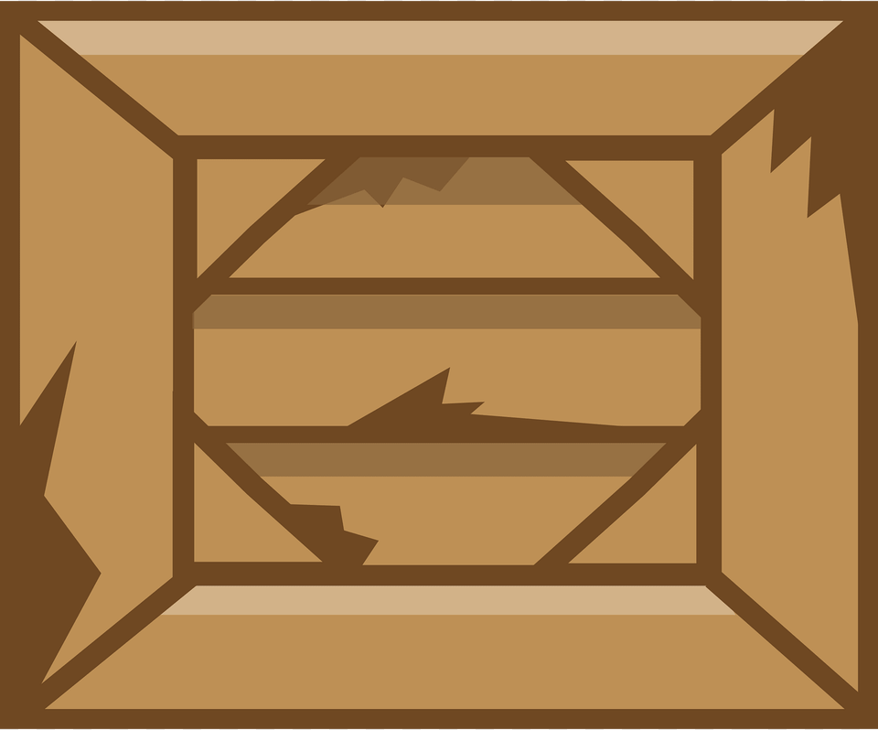 Brown Square Crate Clipart, Closet, Cupboard, Furniture, Cabinet Png