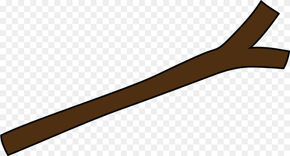 Brown Stick Wooden Tree Branch Wood Sticks Clipart Stick, Cutlery, Blade, Dagger, Knife Png Image