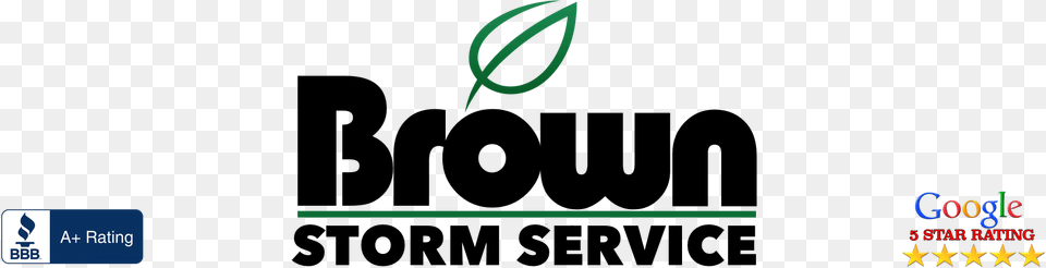 Brown Storm Service Website Logo, Text Png