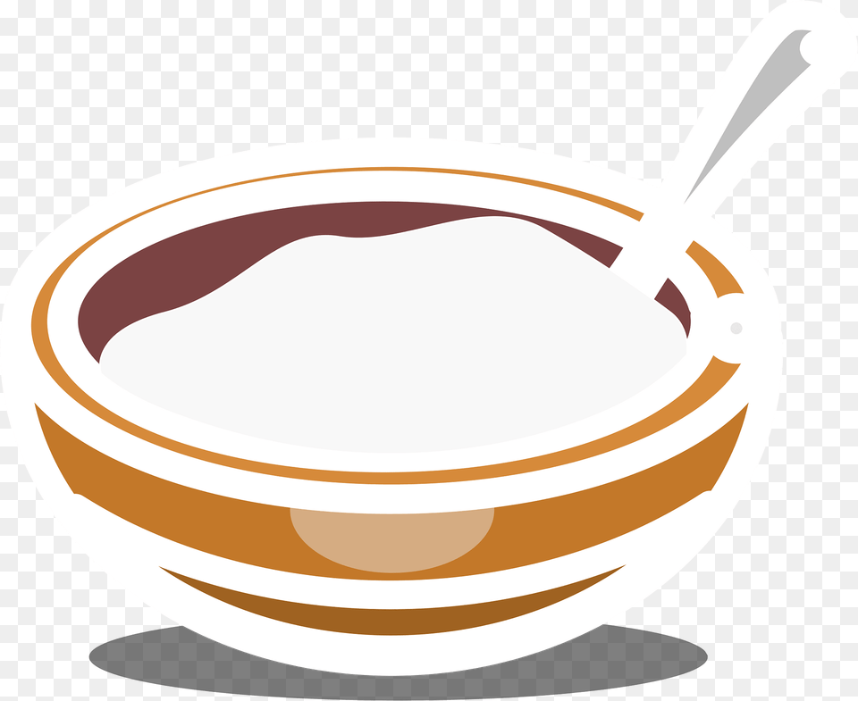 Brown Stripe Bowl Clipart, Soup Bowl, Food, Hot Tub, Tub Free Png