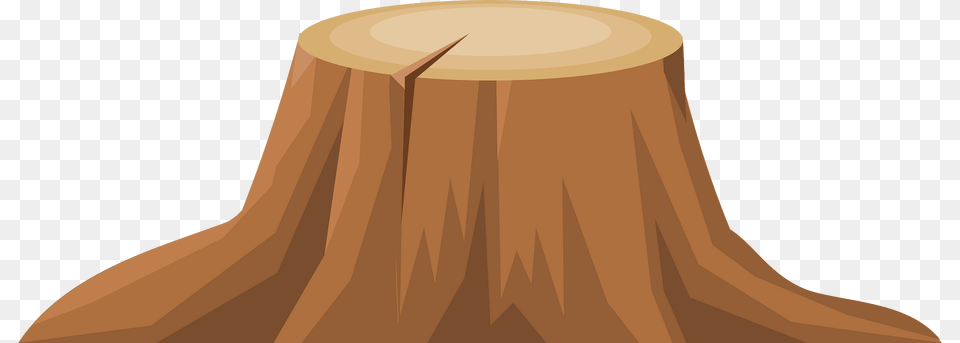 Brown Stump Clipart, Plant, Tree, Tree Stump, Animal Png Image