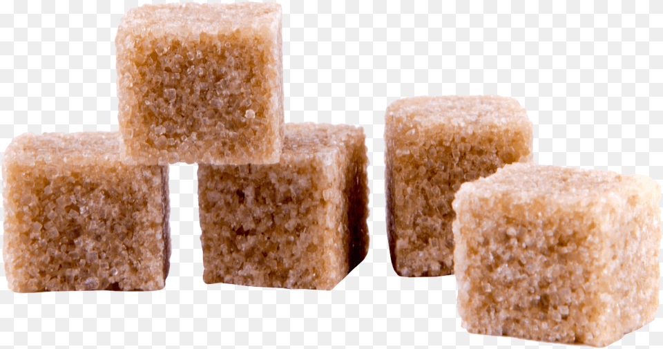 Brown Sugar Cubes, Bread, Food Png