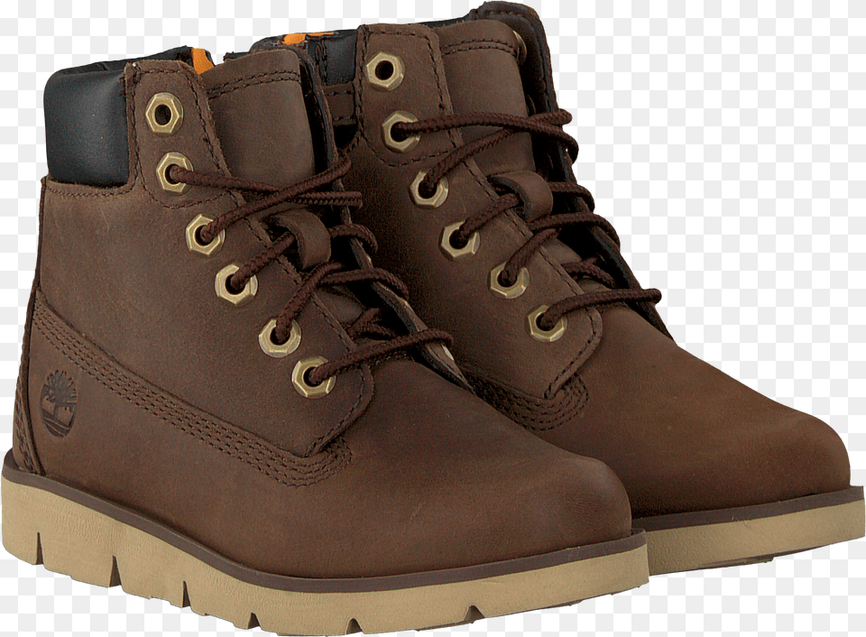 Brown Timberland Lace Up Boots Radford 6 Boot Kids Work Boots, Clothing, Footwear, Shoe, Sneaker Png