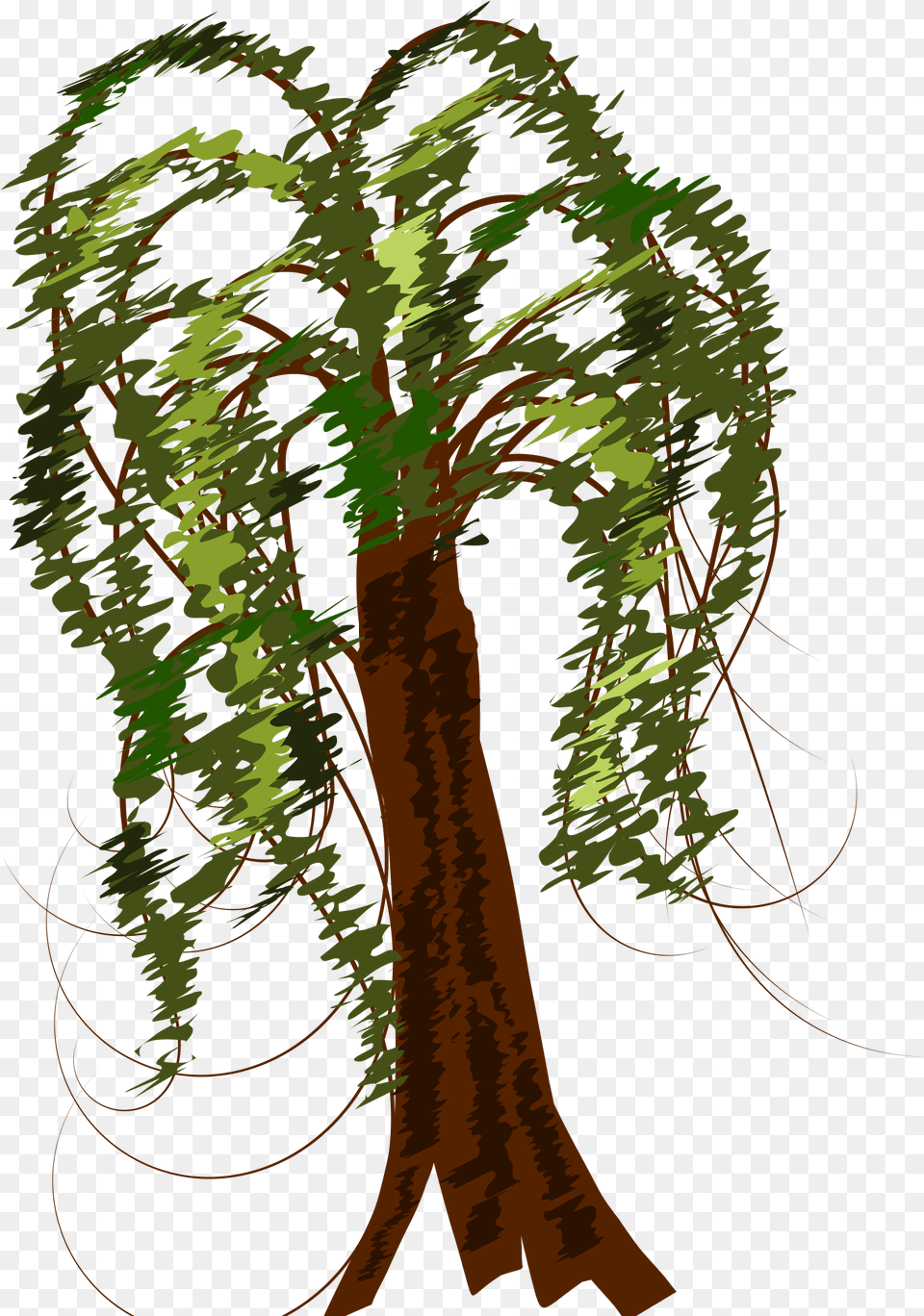 Brown Tree Clip Arts Twig, Plant, Green, Vegetation, Potted Plant Free Png