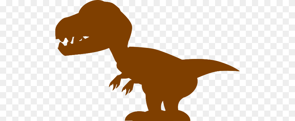 Brown Trex Clip Art, Animal, Dinosaur, Reptile, T-rex Free Png