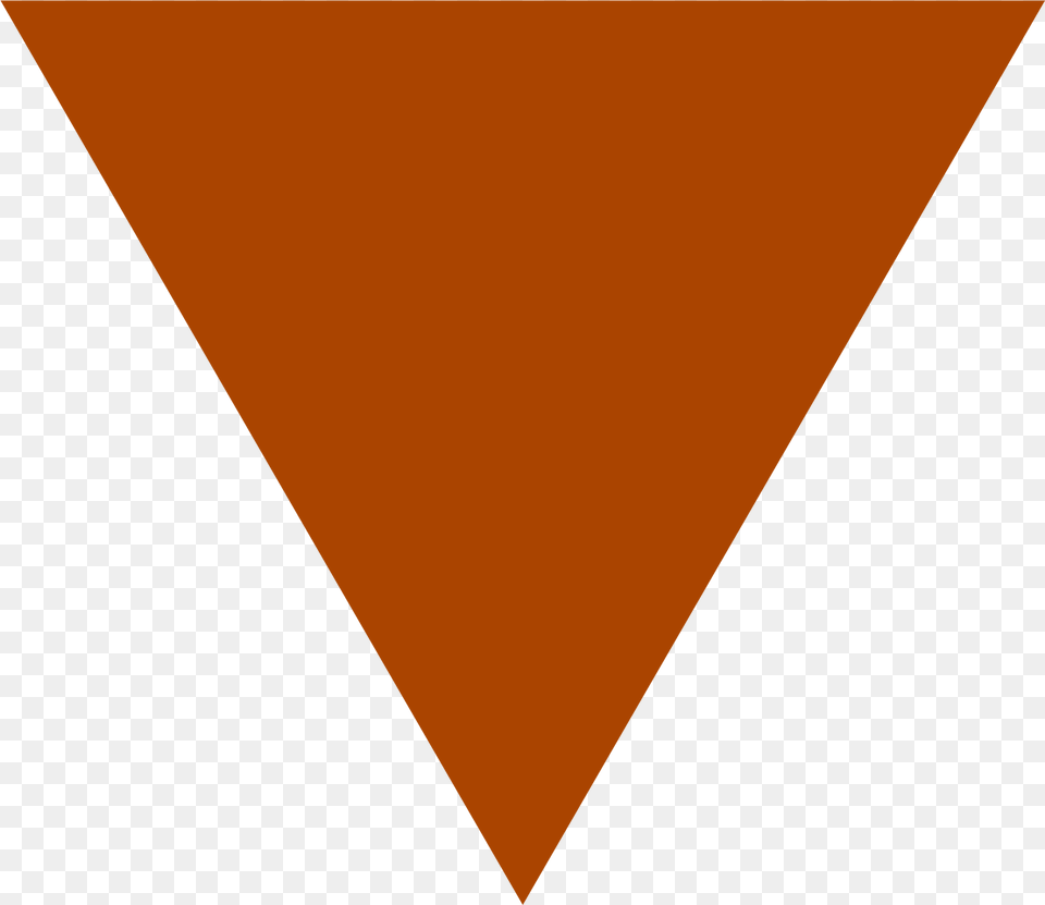 Brown Triangle Svg Brown Triangle Free Png Download