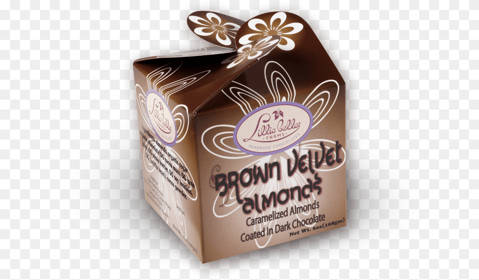 Brown Velvet Almonds Chocolate, Cocoa, Dessert, Food, First Aid Png Image
