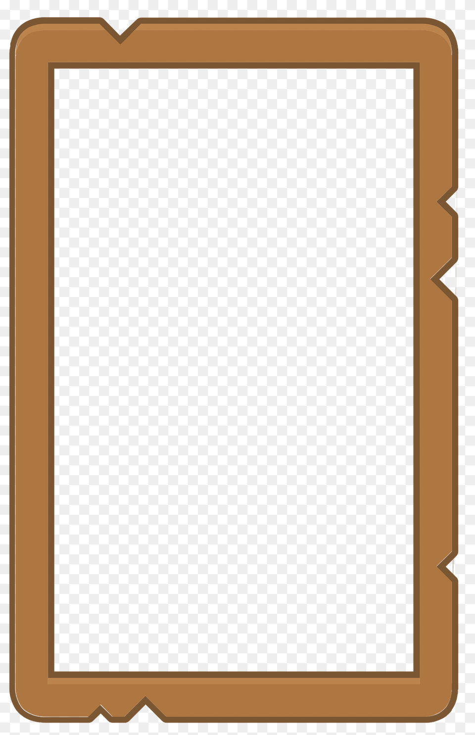 Brown Vertical Rectangle Clipart, Blackboard Free Transparent Png