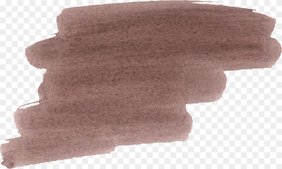 Brown Watercolor Brush Stroke, Home Decor, Cushion, Rock, Brick Png Image