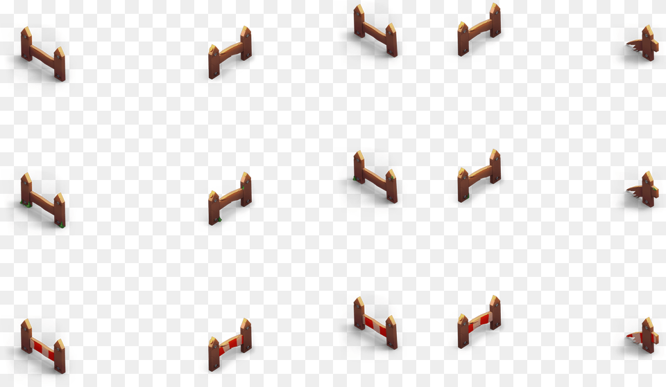 Brownfence Tiles Fence Isometric Png