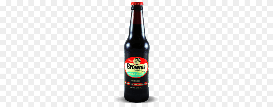 Brownie Caramel Cream Root Beer Soda Pop Stop, Alcohol, Beer Bottle, Beverage, Bottle Free Png Download