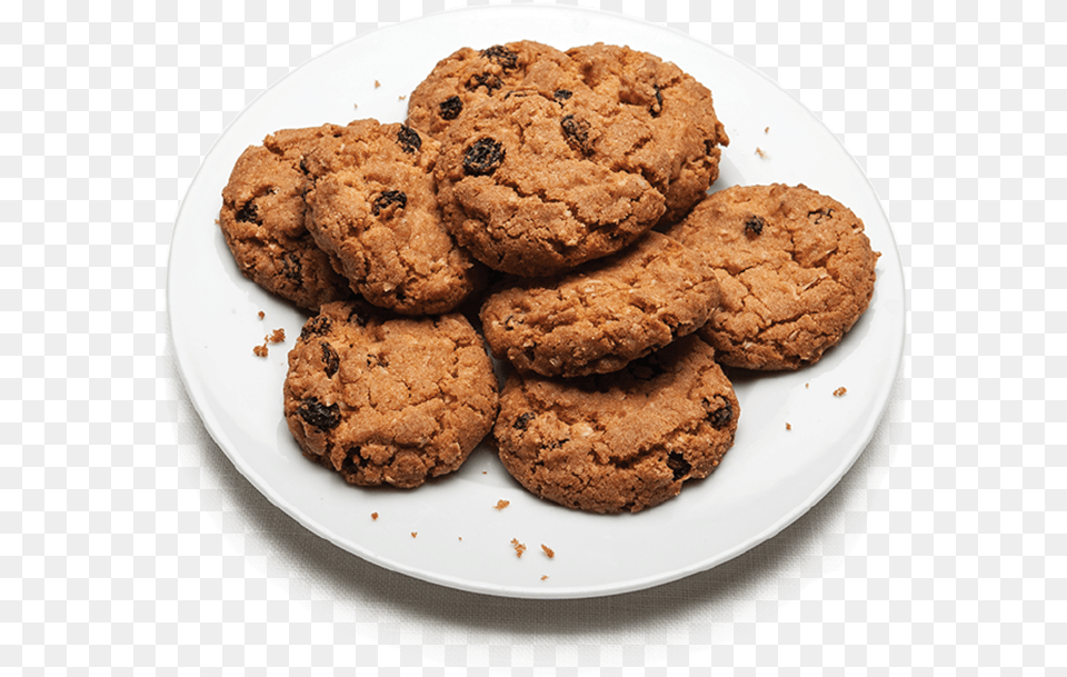 Brownie Cookie Bites Oatmeal Raisin Cookies Transparent, Food, Sweets, Bread Png Image