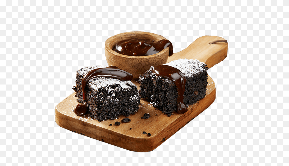 Brownie Souffl, Food, Sweets, Chocolate, Dessert Png Image