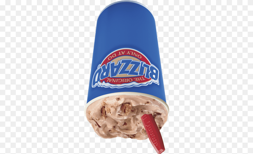 Brownie Temptation Blizzard Dairy Queen Banana Split Blizzard, Cream, Dessert, Food, Ice Cream Png