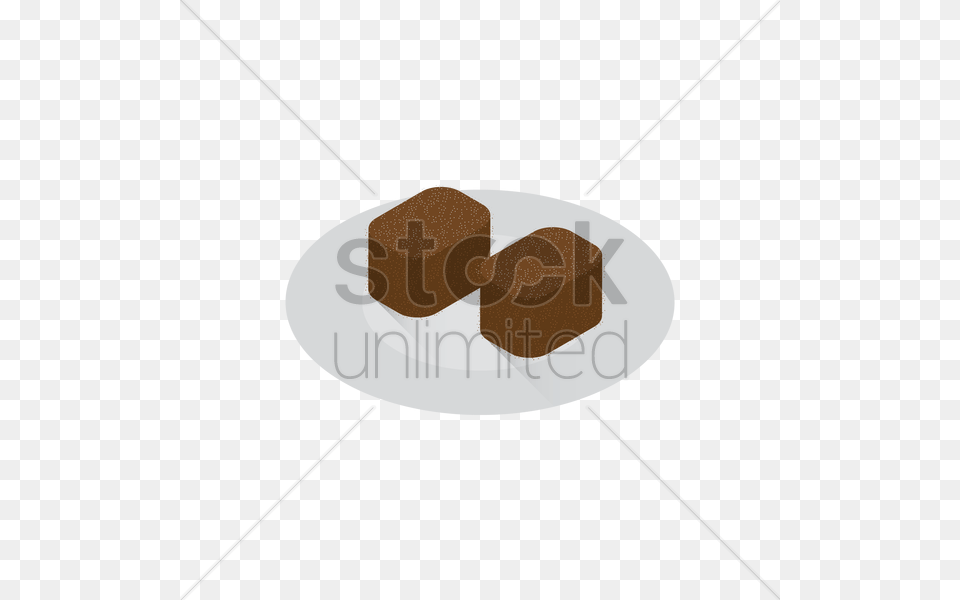 Brownies On A Plate Vector Image, Food, Sweets, Meal Png
