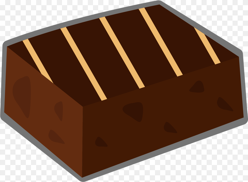 Brownies Wood, Treasure, Box, Crate, Chocolate Free Png