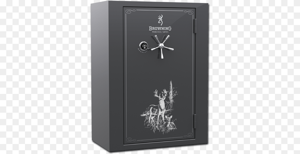 Browning M40 Medallion Series Safe Wide Gloss Finish Browning Safe, Animal, Antelope, Mammal, Wildlife Png Image