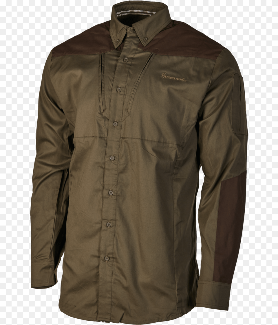 Browning Upland Hunter Shirt, Clothing, Coat, Jacket, Long Sleeve Png Image
