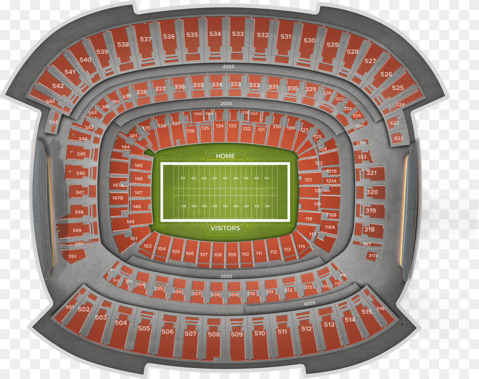 Browns Stadium Section Free Transparent Png