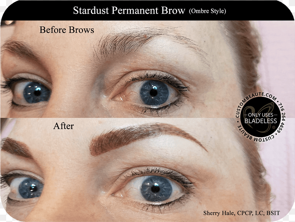 Brows 24 Stardust Permanent Makeup, Adult, Wedding, Person, Female Free Png Download