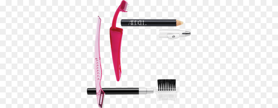 Brows Or Defining Your Brow Shape This Pen Is A Must Ardell Beautiful Brows Complete Brow Grooming Kit, Brush, Device, Tool, Cosmetics Png