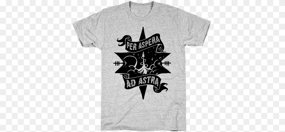 Browse Our Selection Of Apparel Mugs And Other Home Per Aspera Ad Astra T Shirt, Clothing, T-shirt Png Image