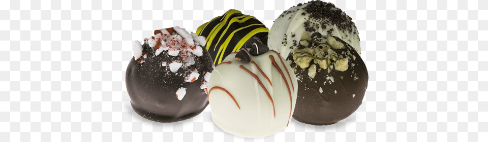 Browse Our Truffles Truffles, Cream, Dessert, Food, Ice Cream Png Image