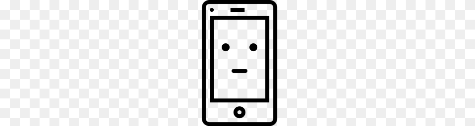 Browser Mobile Layout Error Noresponse Smiley Sign, Gray Free Png