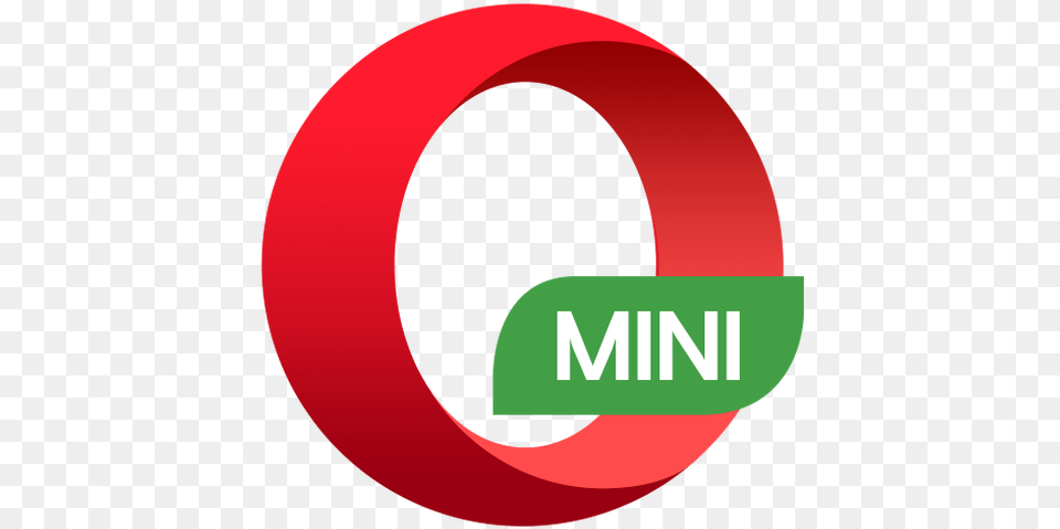 Browser Opera Mini, Logo, Disk Free Png Download