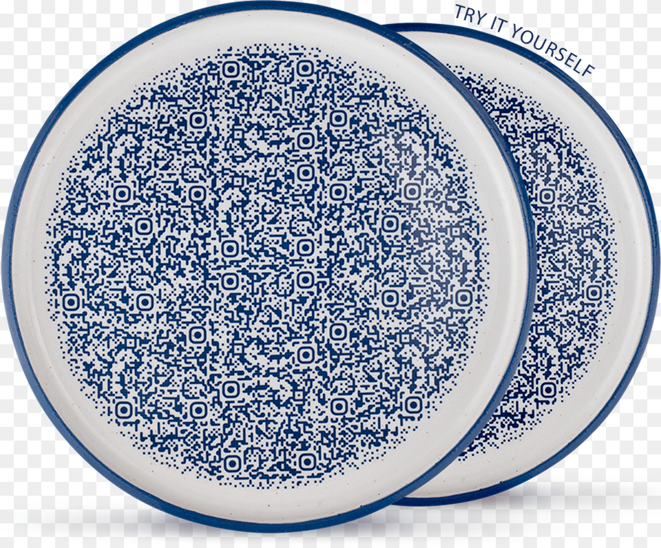 Bru Assiette Qr Code, Art, Plate, Porcelain, Pottery Png
