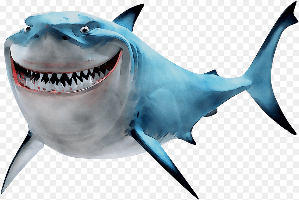 Bruce Great White Shark Portable Network Graphics Finding Bruce Finding Nemo, Animal, Fish, Sea Life Free Png Download