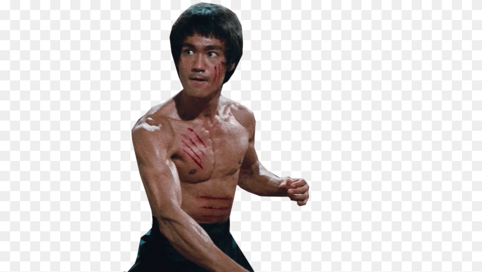 Bruce Lee, Adult, Person, Man, Male Png Image