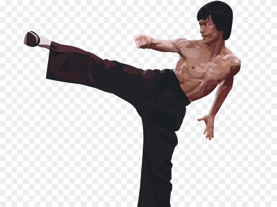 Bruce Lee, Adult, Male, Man, Person Free Png