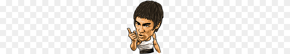 Bruce Lee, Body Part, Face, Finger, Hand Free Transparent Png